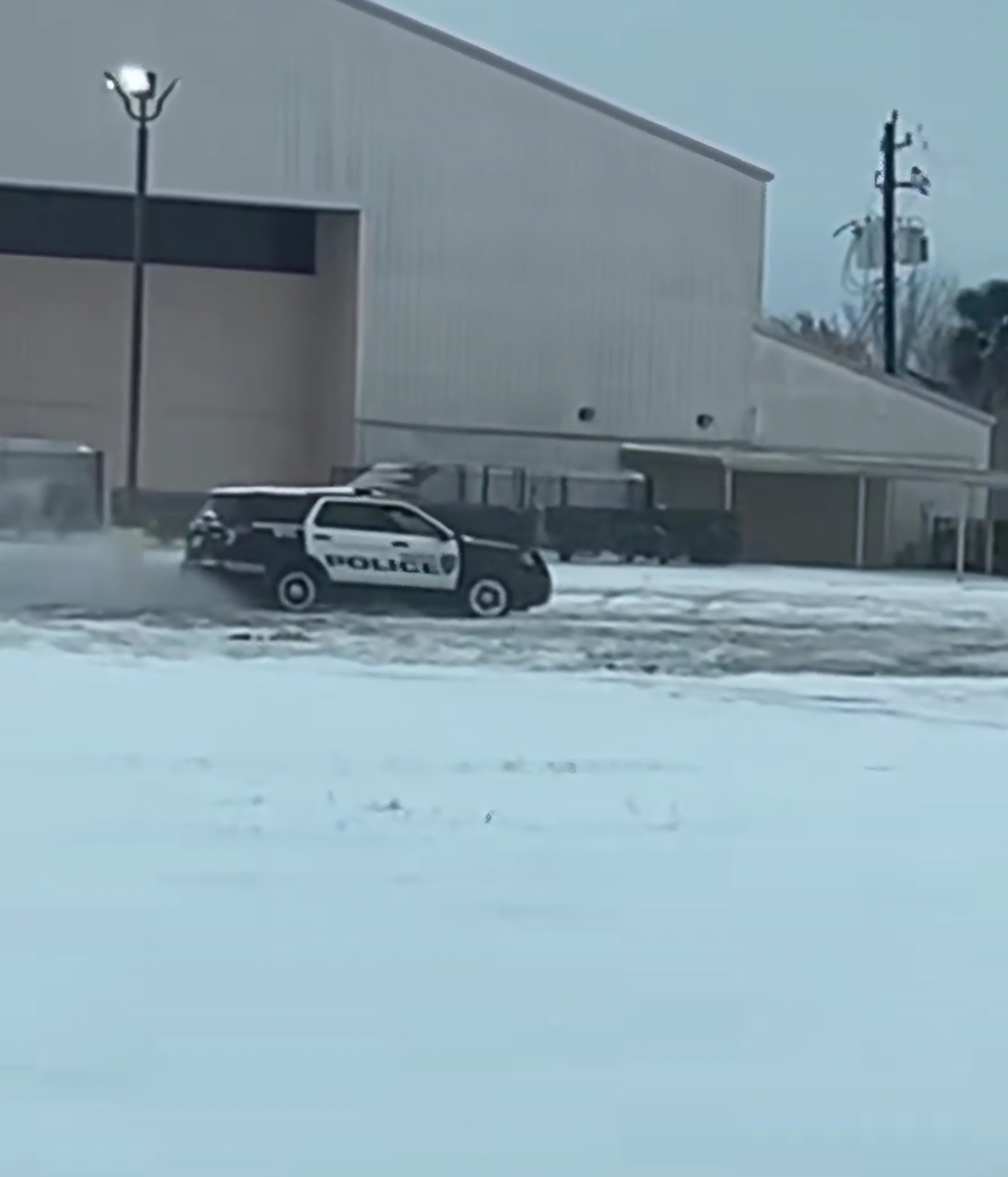 HPD Officer Caught Doing Donuts in Snow Sparks Social Media Debate; Reactions Pour in from Quanell X and Houston Police Union